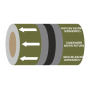 Condenser Water Return (Arrows) - 275mm Banded Pipe Identification (ID) Tape