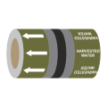Harvested Water (Arrows) - 275mm Banded Pipe Identification (ID) Tape