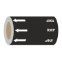 Rainwater Pipe (Arrows) - 275mm Banded Pipe Identification (ID) Tape
