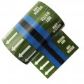 HOT WATER - BS1710:2014 Banded Pipe ID Tape