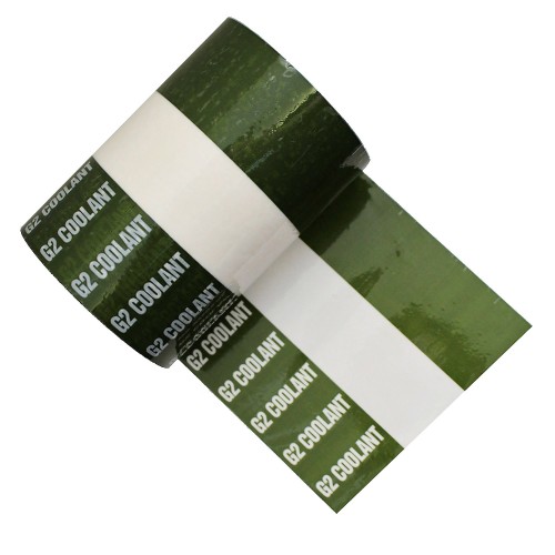 G2 COOLANT - Banded Pipe Identification (ID) Tape