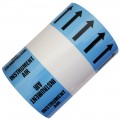 INSTRUMENT AIR (Arrows) - All Weather Pipe Identification (ID) Tape
