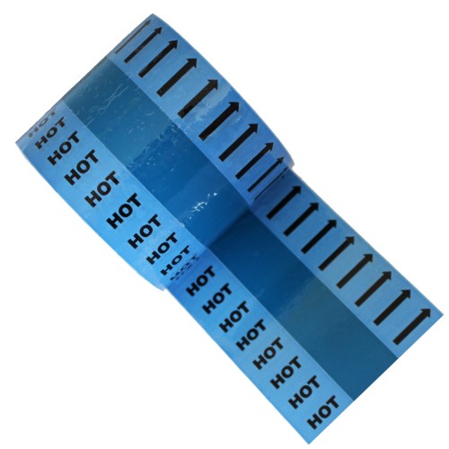 HOT Banded Arrows - Colour Printed Pipe Identification (ID) Tape