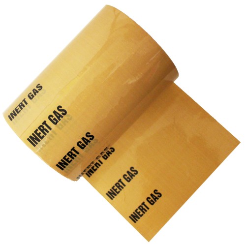 INERT GAS - Banded Pipe Identification ID Tape