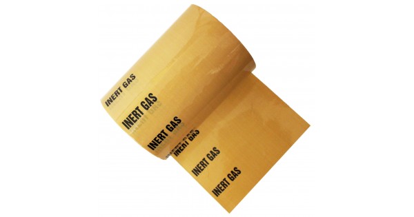 INERT GAS - Banded Pipe Identification ID Tape- Campbell International ...
