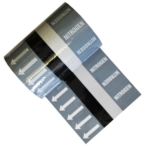 NITROGEN - Banded Pipe Identification ID Tape