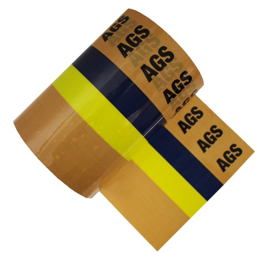 AGS (Anesthetic Gas Scavenging) - BS1710:1984 Medical Pipe Identification (ID) Tape