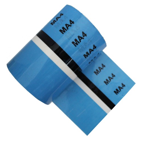 MA4 (Medical Air 4) - Medical Pipe Identification (ID) Tape