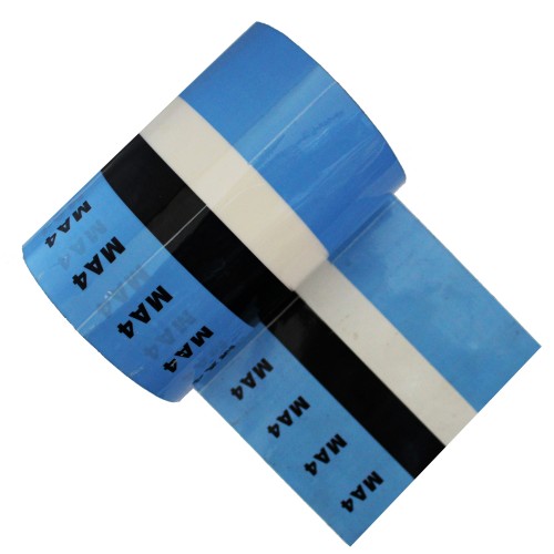 MA4 (Medical Air 4) - Medical Pipe Identification (ID) Tape