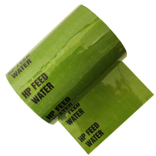 HP FEED WATER - Colour Printed Pipe Identification (ID) Tape