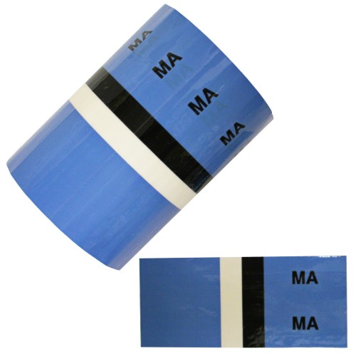 MA (Medical Air) - Medical Pipe Identification (ID) Labels