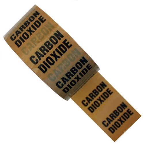 CARBON DIOXIDE (CO2) - Colour Printed Pipe Identification (ID) Tape