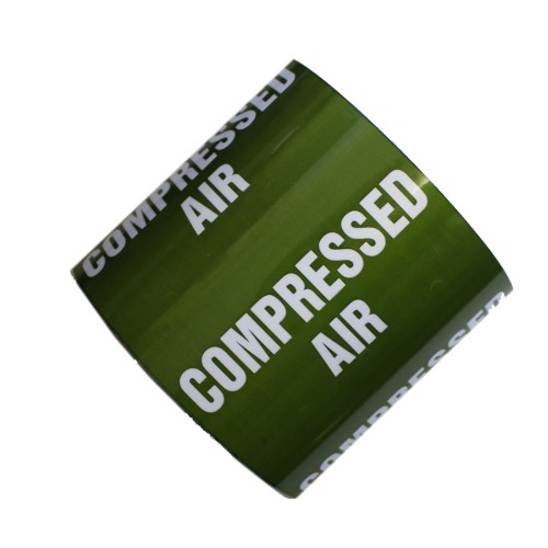 COMPRESSED AIR - All Weather Pipe Identification (ID) Tape