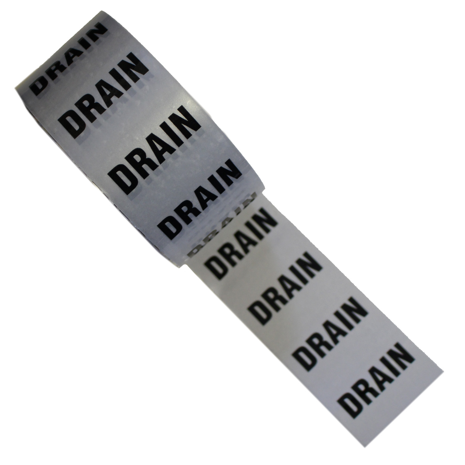 DRAIN (48mm) Colour Printed Pipe Identification (ID) Tape Campbell