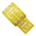LT4 STUB (Arrows) - Colour Printed Pipe Identification (ID) Tape