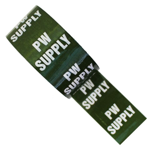 PW SUPPLY - Colour Printed Pipe Identification (ID) Tape