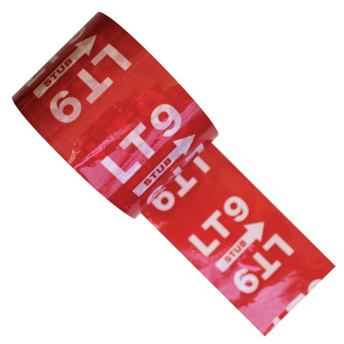 LT9 STUB (Arrows) - Colour Printed Pipe Identification (ID) Tape