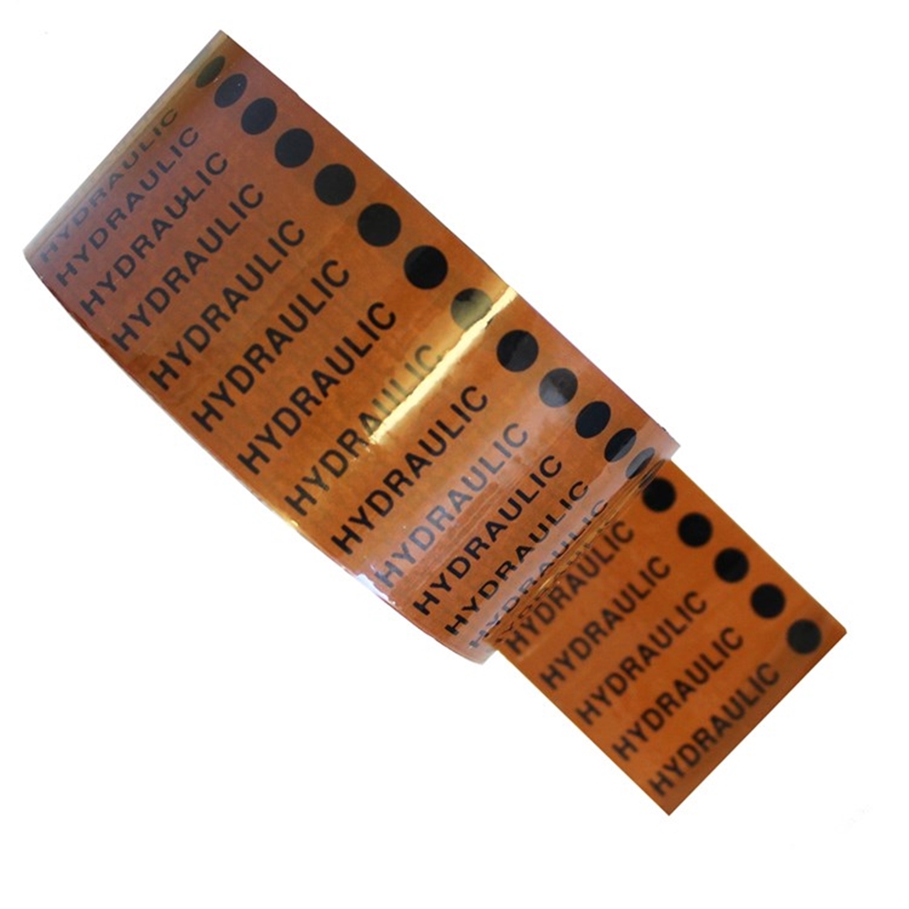 HYDRAULIC Colour Printed Pipe Identification (ID) Tape Campbell