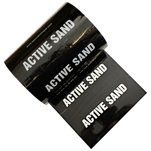 ACTIVE SAND - Indoor Colour Printed Pipe Identification (ID) Tape 