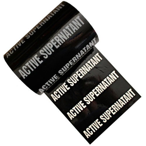 ACTIVE SUPERNATANT - Indoor Colour Printed Pipe Identification (ID) Tape 