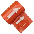 FIRE (Arrows) - Indoor Colour Printed Pipe Identification (ID) Tape 