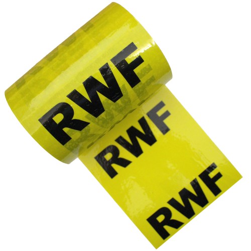 RWF - Indoor Colour Printed Pipe Identification (ID) Tape 