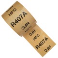 R407A HFC - Colour Printed Pipe Identification (ID) Tape