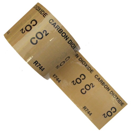 CO2 CO2 (Carbon dioxide) R744 - Indoor Colour Printed Pipe Identification (ID) Tape
