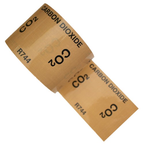 CO2 (Carbon dioxide) R744 - Indoor Colour Printed Pipe Identification (ID) Tape 