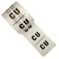 CU WATER - Indoor White Printed Pipe Identification (ID) Tape