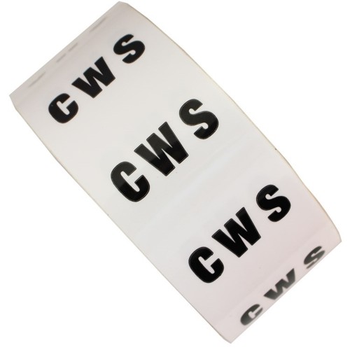 CWS - All Weather Pipe Identification (ID) Tape