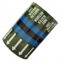 HOT WATER RETURN - BS1710:2014 All Weather Pipe Identification (ID) Tape