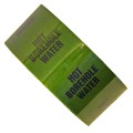 HOT BOREHOLE WATER - All Weather Pipe Identification (ID) Tape