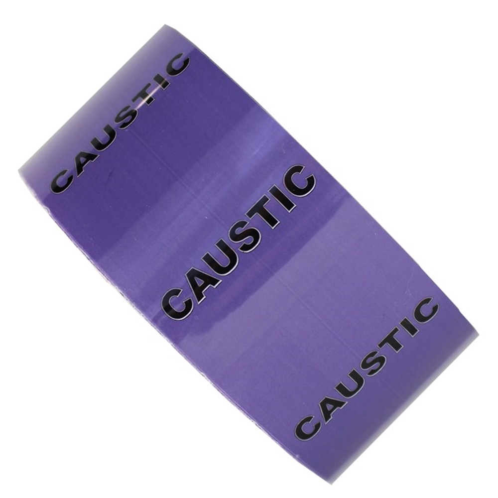 CAUSTIC All Weather Pipe Identification (ID) Tape Campbell