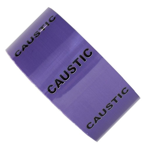 CAUSTIC - All Weather Pipe Identification (ID) Tape