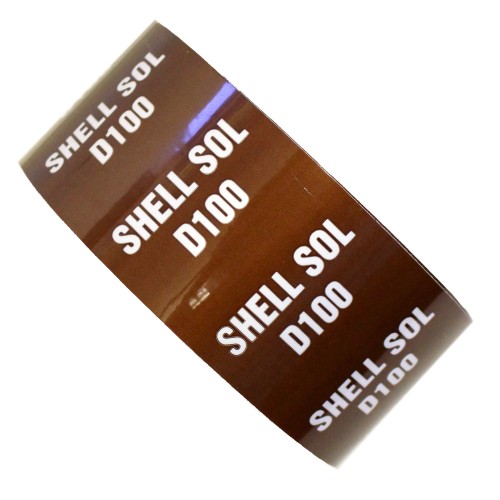SHELL SOL D100 - All Weather Pipe Identification (ID) Tape