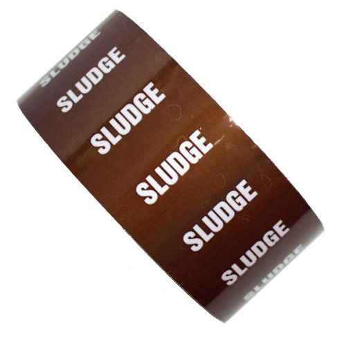 SLUDGE - All Weather Pipe Identification (ID) Tape