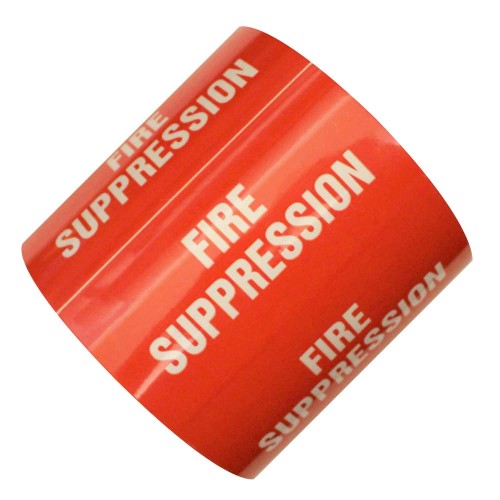 FIRE SUPPRESSION - All Weather Pipe Identification (ID) Tape
