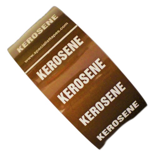 KEROSENE - All Weather Pipe Identification (ID) Tape