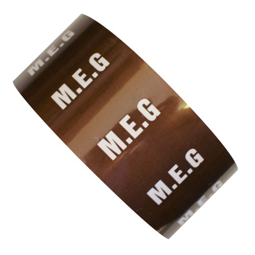 M.E.G - All Weather Pipe Identification (ID) Tape