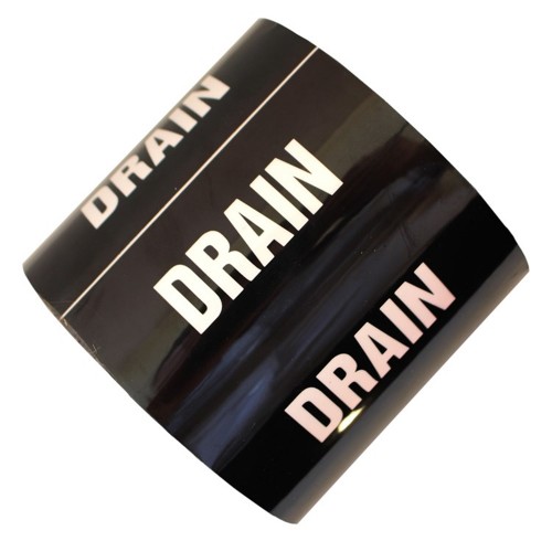 DRAIN - All Weather Pipe Identification (ID) Tape