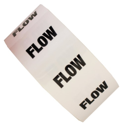 FLOW - All Weather Pipe Identification (ID) Tape