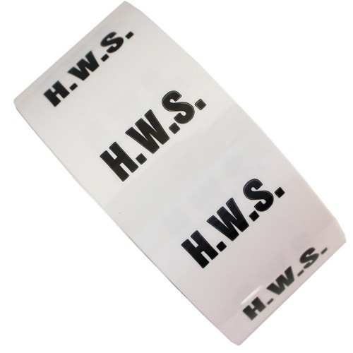 H.W.S. - All Weather Pipe Identification (ID) Tape