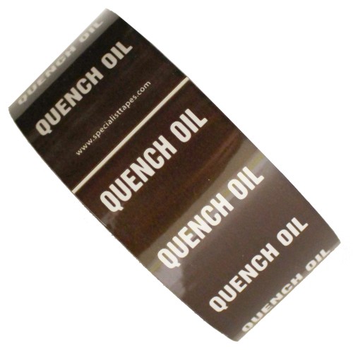 QUENCH OIL - All Weather Pipe Identification (ID) Tape
