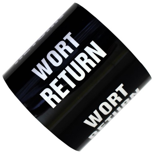 WORT RETURN - All Weather Pipe Identification (ID) Tape