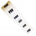 PRV - White Printed Pipe Identification (ID) Tape