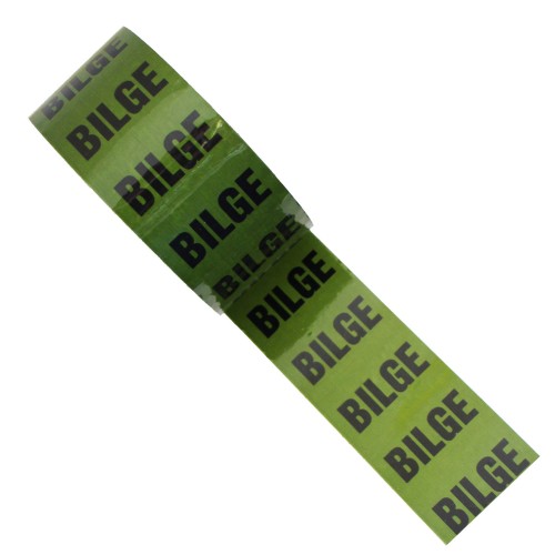 BILGE - Colour Printed Pipe Identification (ID) Tape