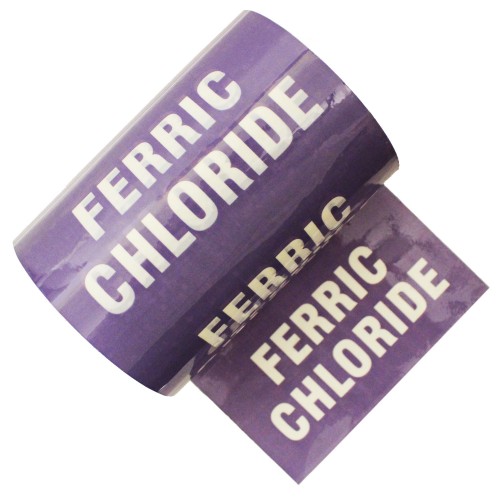 FERRIC CHLORIDE - Colour Printed Pipe Identification (ID) Tape