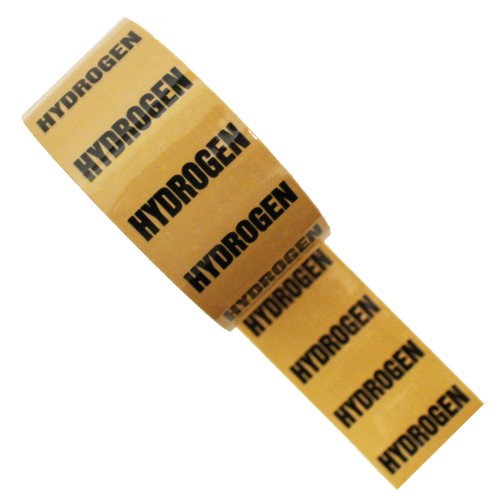 HYDROGEN (H2) - Colour Printed Pipe Identification (ID) Tape