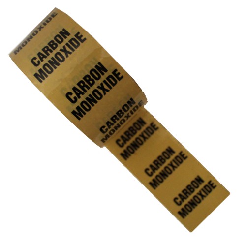 CARBON MONOXIDE (CO) - Colour Printed Pipe Identification (ID) Tape